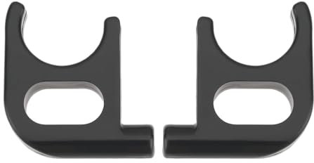 SG Store 2 Stück Dachluken Sicherung kompatibel mit Dometic MIDI-Heki 40 cm x 60 cm Einbruchschutz zusätzliche 38 mm x 35,5 mm Sicherung Dachluken Clip schwarzer Kunststoff