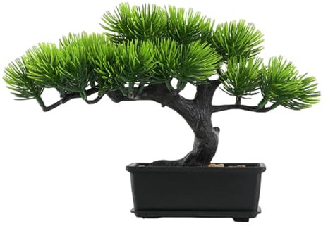 Molyorch Falsas Plantas Artificiales, Bonsáis Artificiales de Plástico, Bonsai Artificial Decoración de Plantas, para la decoración de Ventanas, escritorios, Salas de Estar y dormitorios