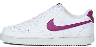 NIKE Damen Court Vision Low Next Nature Sneaker, Cactus Flower/Weiß/Sail/Cactus Flower, 38 EU