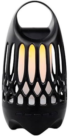 JZ 2X Bluetooth Speaker With Flame Light, IPX6 Waterproof, Portable Wireless Outdoor Speaker with BT 5.3, for Men, Dad, Parties, and Home Decor