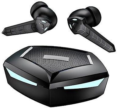 Angoily 1 Satz Kabellose Earbuds mit Niedriger Latenz Akku In Ear Sportkopfhörer für Klare Anrufe und Kraftvollen Bass für Unterwegs