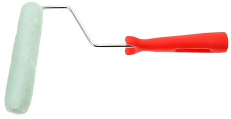 Gatuida Kleiner Lackierroller mit Ständer Farbrolle für Wandfarbe Gleichmäßiges Streichen ohne Tropfen DIY Malerwerkzeug für Präzise Wandgestaltung für Kleine Flächen und Feine Details