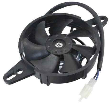 pour CRF 450X Accessoires Moto Ventilateur De Refroidissement Moteur Refroidisseur D'huile Radiateur pour 12 V pour VTT Dissipateur