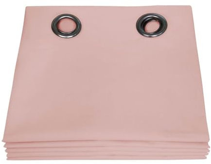Moondream Verdunkelungsvorhang, 100% Licht- und Sonnenschutz, Dream Rosa - Altrosa, 135 x 250 (BxH) cm, Ösen (1 Vorhang)