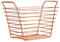 Premier Housewares Shine Wire Basket, Rose Gold, Small