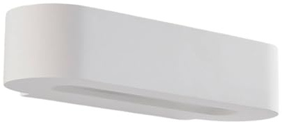 Lindby Wall Light Fioni dimmable (Modern) in White Made of Plaster/Clay for e.g. Living Room & Dining (2 Light Sources, G9) from wall Lighting lamp