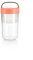 Lékué Recipiente/Jarra Hermética para Transportar Alimentos, Jar to go color Coral, 600 ml