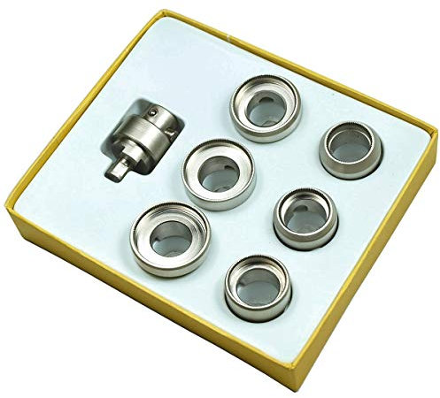 BULLONGÈ RLX Gehäuseöffner-Einsätze 5538 mit Adapter für Uhren-Gehäuseöffner 5700 - Uhrenwerkzeug zum Öffnen von RLX und TDR Uhren
