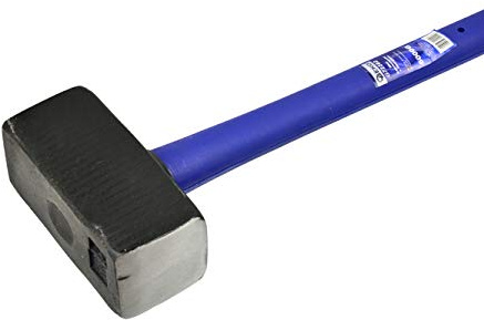 BSD 900mm Vorschlaghammer - 6kg Kopfgewicht - Vorschlag Hamer mit Fiberglass TPR Griff
