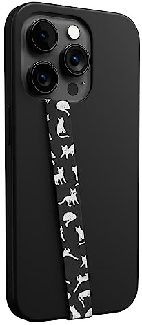 Phone Loops: Die Originale Phone Loop Fingerschlaufe für Mobiltelefone - Phone Loop für Handyhüllen - Halterung für Mobiltelefone - Fingerschlaufe für Handyhüllen (Katze)