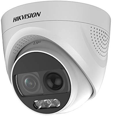 5 MP Hdtvi CCTV Kit Hikvision 8 CH Ds-7208huhi-k1 & 8 x Ds-2ce76hot-itmfs Cámaras domo 2.8 mm Objetivo 20 m IR (cables de 20 m) HDD 4TB