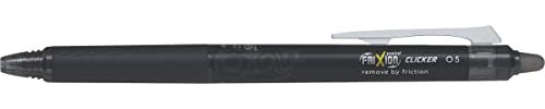 Pilot Frixion Synergy Point Clicker, 0,5 mm, Schwarz, 12 Stück