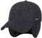 Stetson Vilson Wool Cap mit Ohrenklappen Basecap Baseballcap Wollcap Wintercap Ohrenschutz Herren - Hinten geschlossen, Schirm, Ohrenklappen, Futter Herbst-Winter - XXL (62-63 cm) dunkelblau