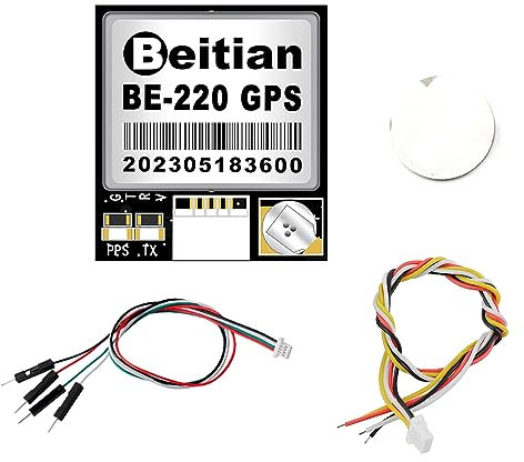 Geekstory BE-220 GPS Module with Flash Navigation TTL Level 38400bps for Arduino Raspberry Pi Aircraft Pixhawk APM Flight Controller