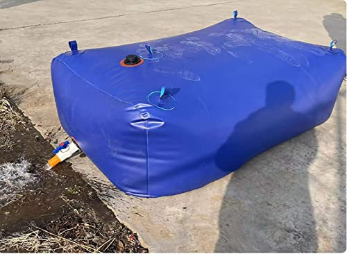 Wasserspeicherblase 100L 200L 400L 800L 1000L 1500L 2000L 3000L 5000L Wasserblase Mit Großer Kapazität, Für Bau / Bauernhof / Camping, Blaue Rechteckige Regenfässer ( Size : 1.5x1x0.7 m/1000 L/264 gal