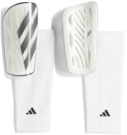 adidas unisex-adult Tiro Match Shin Guards, Black/Gold Metallic/White, Large