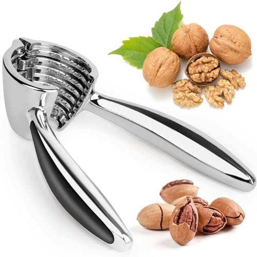 Noce Pinze Schiaccianoci in Metallo Pinze Schiaccianoci Noce Cracker Pecan Cracker Pinze Con Maniglia Antiscivolo per Noci Noce Cracker per Noce, Pistacchi, Mandorle, Pecan