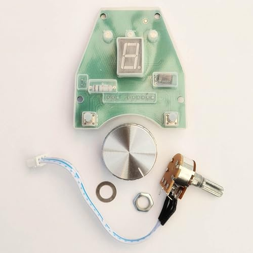 Promaster Golf Trolley Speed Control PCB Kit for 'T2' & 'D3' Shaped Handles + Silver Knob