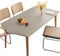 KFDZSW Tischdecke Abwischbare Tischdecke, Wasserdicht Elastische PVC Fitted Vinyl Tischabdeckung Schutz Rechteckig, Für Küche Indoor Outdoor Picknick Camping (Hellgrau,70X120CM)