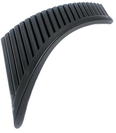 pan flute for beginners 22 Pipes Panflute Plastic G Key Panpipes With Bag Black Border (Color : Right Hand)