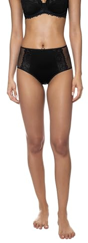 Mey Damen Taillenslip mit Spitze Serie Fabulous | Hoher Taillensitz, Flacher Bund, Spitze seitlich eingesetzt, Weiche Beinabschlüsse, Baumwolleinsatz, Gr. 36-48