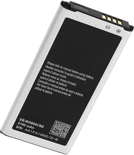 Batteria compatibile con Samsung Galaxy S5 Mini - EB-BG800BBE - 2100mAh
