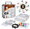Smilejoy Double 12 Domino Set,Mexican Train Dominoes Set,Dominoes Game für Erwachsene und Kinder, 91 Steine Dominos(2-9 Spieler)