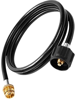 Ldabrye 6 Fuß Propanschlauchadapter Konvertiert 1 Pfund Auf 20 Pfund Für Outdoor Grillgrill Herd Kriddle Heizung Verschiedene Picknicks Verwenden