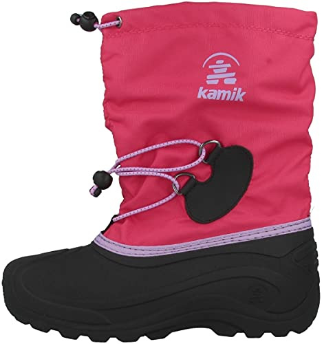 Kamik SOUTHPOLE4, Mädchen Schneestiefel, Pink (Rose/Lavender ROL), 31 EU (12.5 UK)
