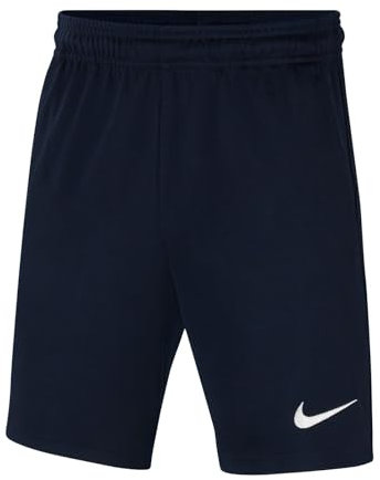 Nike Unisex-Child Dri-fit Park Shorts, Obsidian/Obsidian/White, M