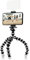 MOJGOEAR Trépied Flexible avec Pieds Extra Flexibles — pour Smartphone/Appareil Photo Compact/caméra d'action — Jusqu'à 25 cm de Hauteur — avec Support pour Smartphones jusqu'à 9,5 cm de Largeur