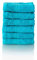 Glart Premium Frottier Handtuch Set, Frotteeserie in 6 Farben und 5 Größen, Farbe: TÜRKIS, 6X Gesichtstücher 30x30 cm