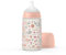 Suavinex, Biberon avec Tétine Symétrique SX Pro. Silicone Fin Ultra-Doux. Biberon avec Valve Anti-Colique. Biberon 270 ml. Débit Moyen. Memories Rose