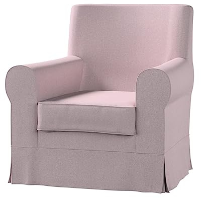 Dekoria Housse de chaise de remplacement Ektorp Jennylund Housse de modèle Ektorp pastel rose