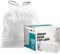 1.2 Gallon Simplehuman Compatible with Simplehuman (x) Code A, 0.5 Mil, White, 11.5W x 15.5H, 200/Count (8 Rolls of 25)