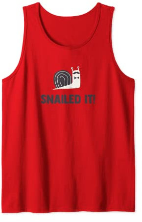 SNAILED IT NAGELT IT Tank Top
