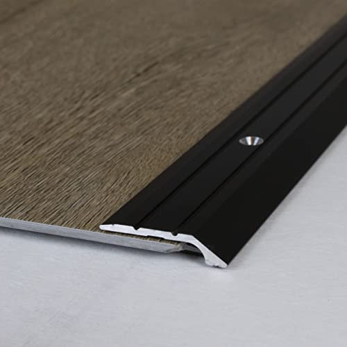 Abschlussprofil | Aluminium | Bronze Dunkel | Breite 30 mm | Höhe 4.5 mm | Länge 900 mm | Gebohrt | Abschlussleiste | 1 Stück