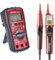 Benning MM 5-2 TRMS-Digital-Multimeter, 044071 & DUSPOL digital Digitaler True RMS Spannungsprüfer (Prüfart 2-polig, Spannungsmessbereich 1 V - 1000 V AC/ 1200 V DC, Durchgangsprüfung) 50263