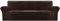 XINEAGE Samt Sofaüberzug 4 Sitzer, Stretch Sofa überzug für Wohnzimmer, Dicke Weiche Sofaüberwurf, Rutschfester Sofa Cover für Hunde, Haustiere (4 Sitzer, Dunkel Kaffee)