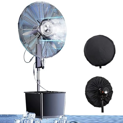 Ventilateur De Brumisation Sur Pied, Ventilateurs D'ExtéRieur Pour Patios, Ventilateurs Brumisation éTanches Pour L'ExtéRieur, Ventilateur Avec Brumisateur, Brumisateurs Ventilateur Le Refroidissement