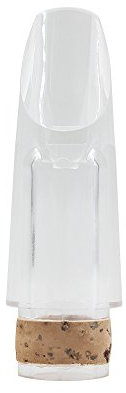 COMETX Mundstück Professional Transparent Transparent Bb Klarinette Mundstück Bolwtorch