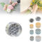 HITKUZ Ikebana-Stielhalter für Vasen, Blumenarrangement-Halter, Ring, wiederverwendbar, Blumenstrauß-Twister (transparent, 19 Löcher), HY0227A