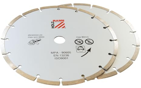 Disco diamante (2U.) 230 * 7mm