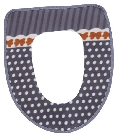 Hemobllo 2St Toilettensitzauflage Wärmer Spender für Wattepads Weich Abdeckung Bad klobrillen auflage toilet seat warmer WC-Sitzbezug WC-Sitzkissen verdicken Toilettenmatte Toilleten Sitz