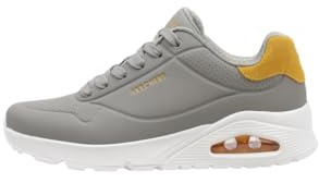 Skechers Baskets UNO-Suited on Air pour Homme, Jaune Sauge, 42 EU