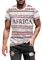 Herren Sommer Mode Casual Baumwolle T-Shirt Kurzarm Shirt Top Bluse Vintage Kleidung Herren Gym Shirt Herren Tshirt Herren Tshirt Herren Mode (240428E-Pink, L)