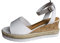 BGFIPAJG Sandali Bassi Pianta Larga Donna 42 Sandali Tacco Basso Argento Sandali Donna Eleganti Sandali Donna Estivi Con Zeppa Sandali Memory Foam Donna Estive Sandali Donna Pianta Larga