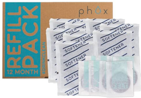 Phox Refill Pack for Phox Filters - 12 Month Supply (Softener)