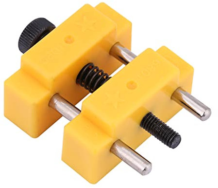 Mini-Schraubstockklemme für Kleine Objekte Zum Gravieren oder Schnitzen, Tragbares Hobby-Werkzeug mit V-Nut, und Leicht, Hobby-Tischbohrmaschine, Basteluhr, S