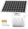Solarpanel-Ladegerät für Arlo Pro und Arlo Pro 2, Arlo Q, Arlo Go, Arlo Essential Spotlight XL/Arlo Essential Spotlight 2K 2. Kamera, 3 m, Outdoor-Ladekabel, USB-Kabel und verstellbare Halterung